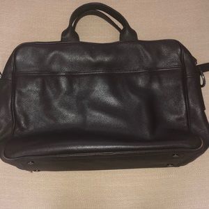 Men’s Dark Brown Leather Briefcase 💼